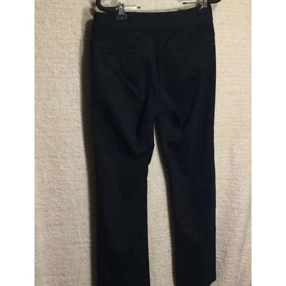 Lee Style up Stretch You are gorgeous women's cotton  straight leg Blk. Pants 6M - Picture 3 of 6